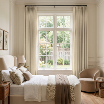 Elara Textured Linen Blend Drape