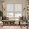 Avery Textured Linen Blend Light Filtering Roman Shade