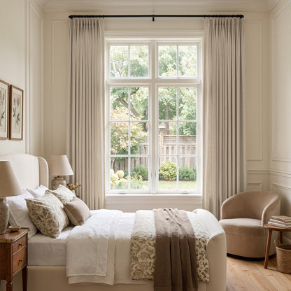 Elara Textured Linen Blend Drape