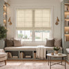 Avery Textured Linen Blend Light Filtering Roman Shade