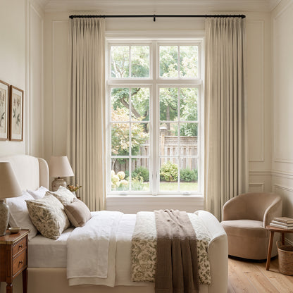 Elara Textured Linen Blend Drape