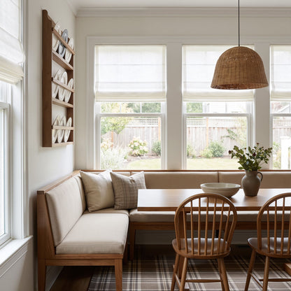 Cortinas opacas de lino Joydeco Flaxaline