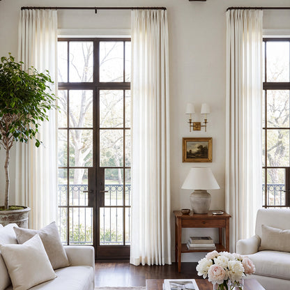 Summit Heavyweight Linen Look Curtain