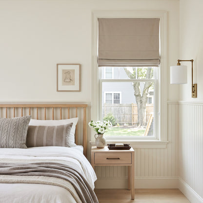 Langley Double-Sided Chenille Room Darkening Roman Shade