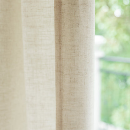 Rowan Light Filtering Linen Curtain