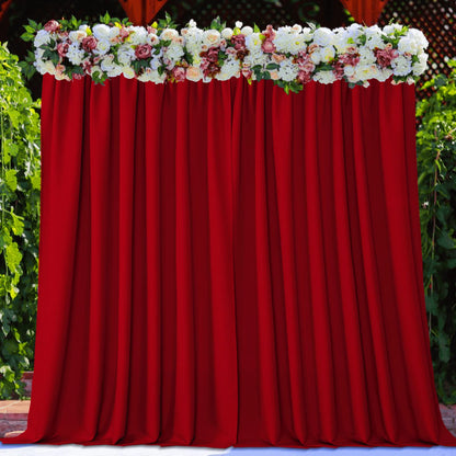 Joydeco Backdrop Curtains for Parties, Photography Backdrop Drapes for Wedding Decorations Birthday