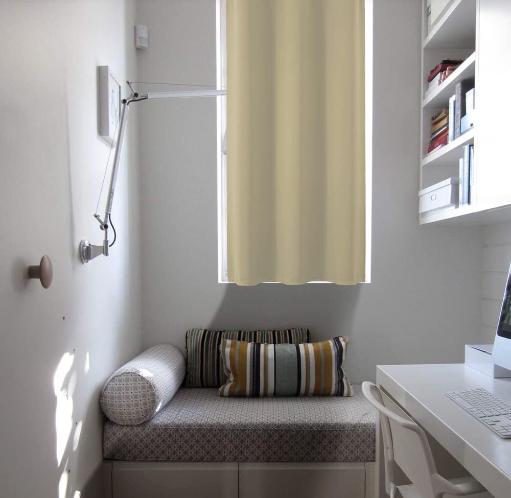 Joydeco Blackout Curtains sliding glass door curtains, patio sliding door living room extra wide curtains, room partition curtains.