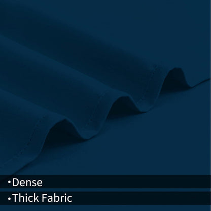 Joydeco Blackout Curtains sliding glass door curtains, patio sliding door living room extra wide curtains, room partition curtains.