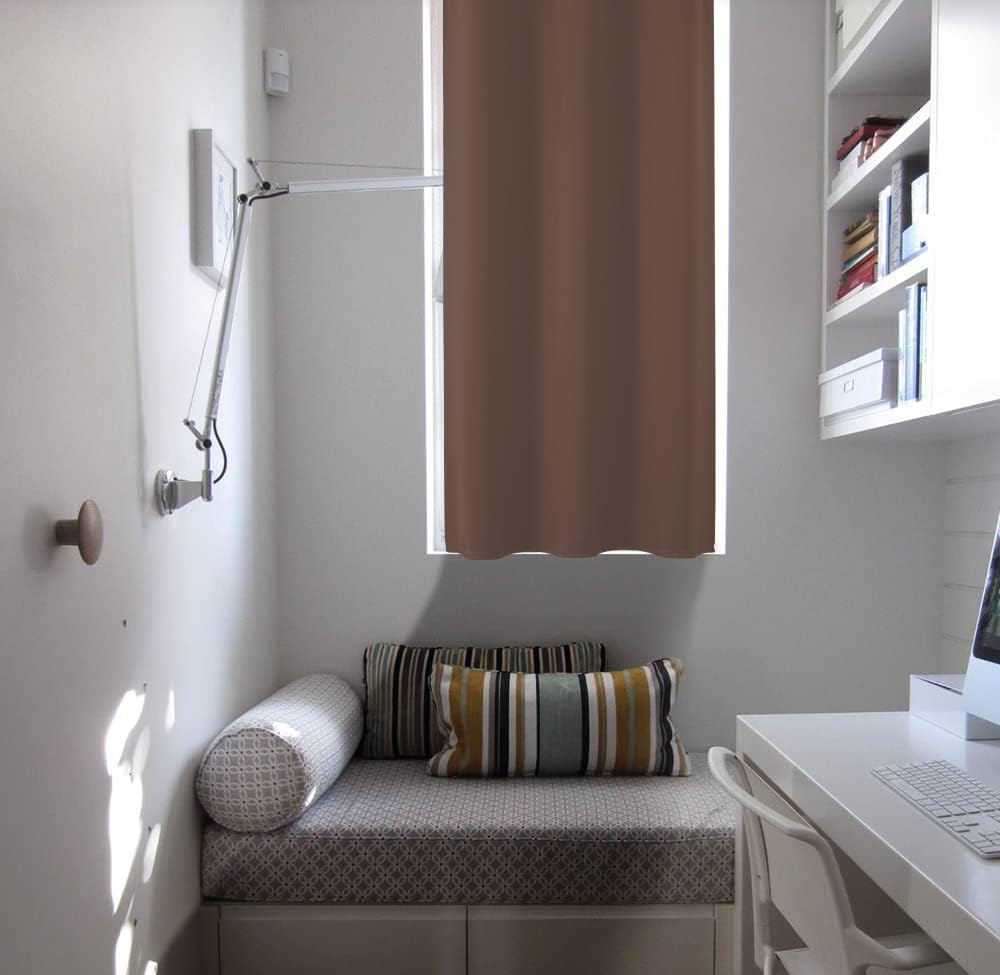 Joydeco Blackout Curtains sliding glass door curtains, patio sliding door living room extra wide curtains, room partition curtains.