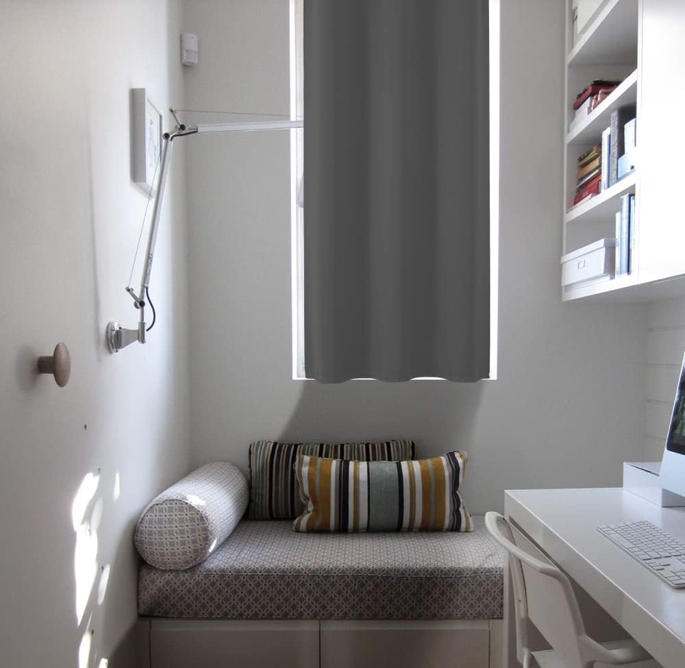 Joydeco Blackout Curtains sliding glass door curtains, patio sliding door living room extra wide curtains, room partition curtains.