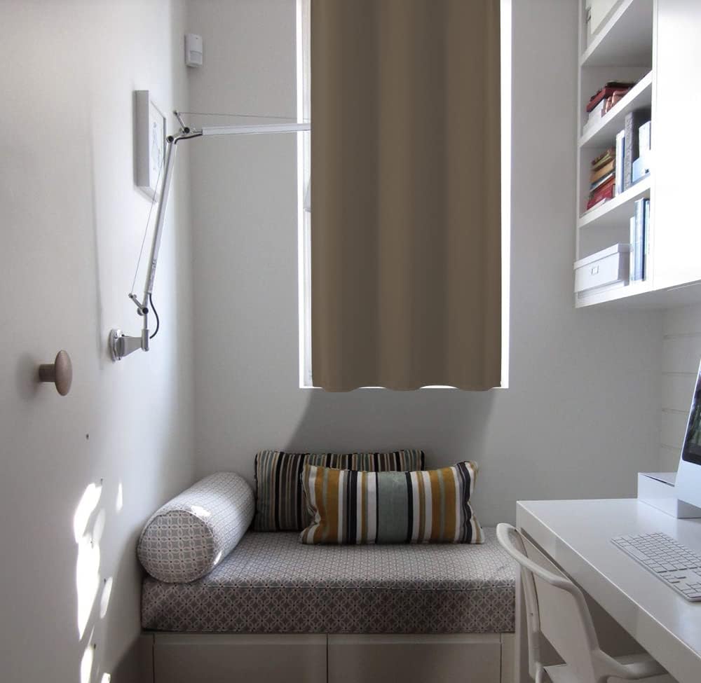 Joydeco Blackout Curtains sliding glass door curtains, patio sliding door living room extra wide curtains, room partition curtains.