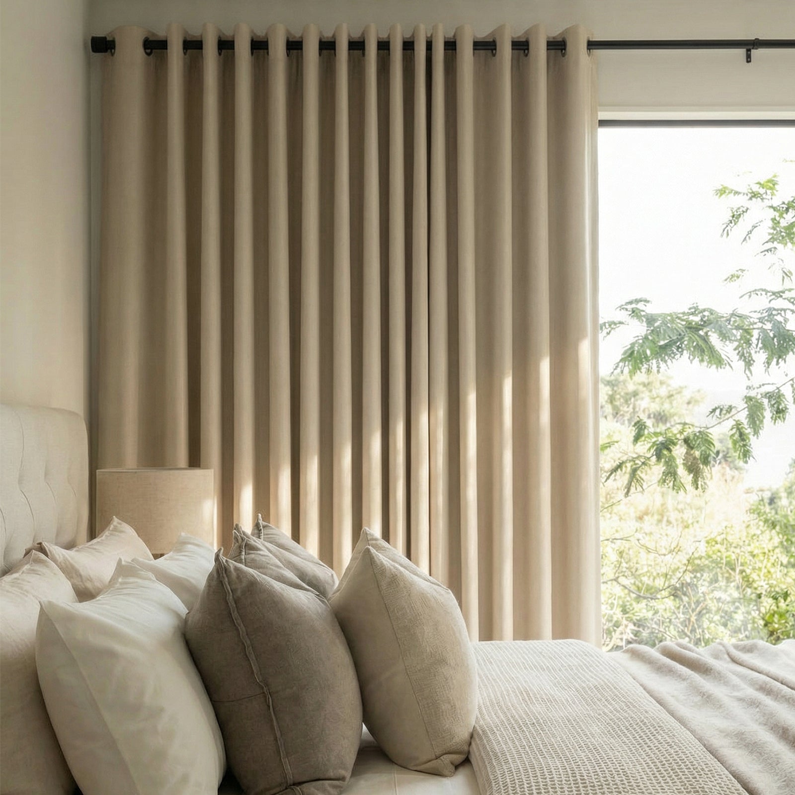 Joydeco Mason Triple Weave Blackout Curtain