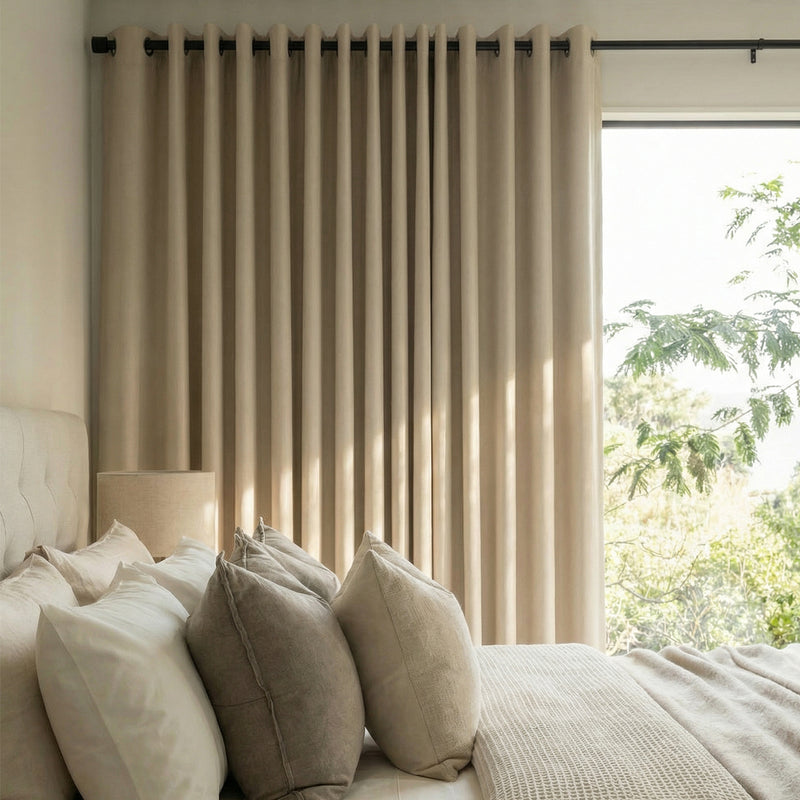 Joydeco Mason Triple Weave Blackout Curtain