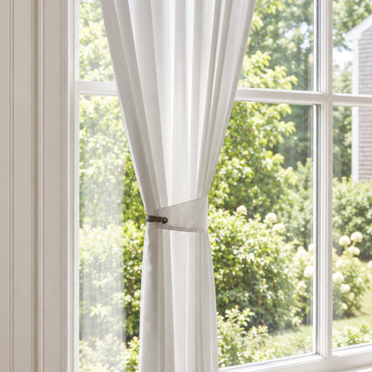 Lily Plain Weave Sheer Curtain