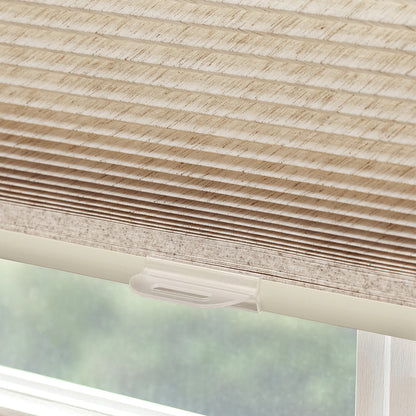 Eden Linen Blend No-Drill Light Filtering Cellular Shade
