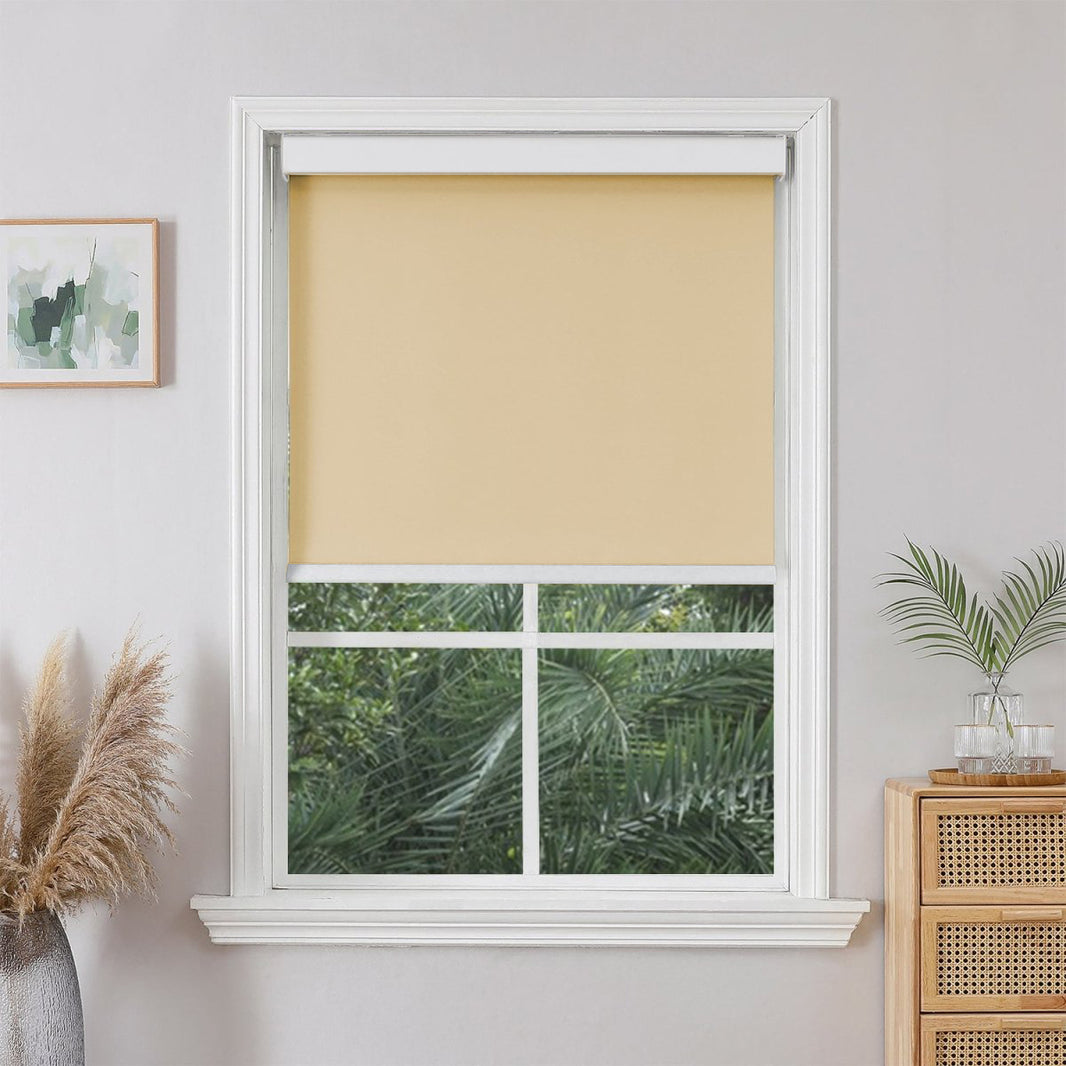 Joydeco Custom Traditional Blackout Roller Shades