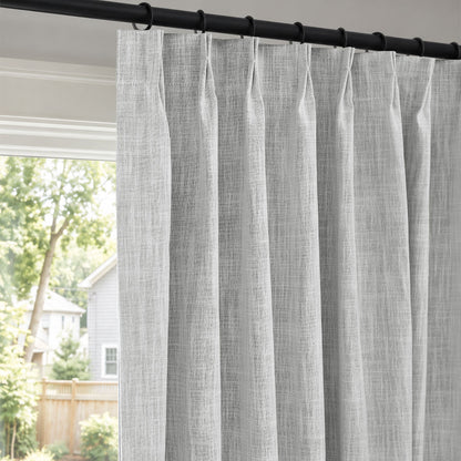 Dune Slub Linen Look Blackout Curtain