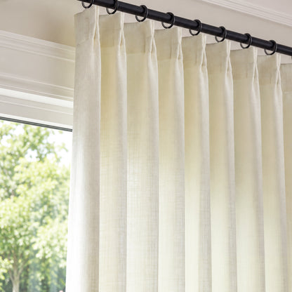 Summit Heavyweight Linen Look Curtain