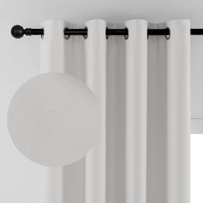 Joydeco Blackout Curtains 2 Panels Set, featuring thermal insulated long curtains
