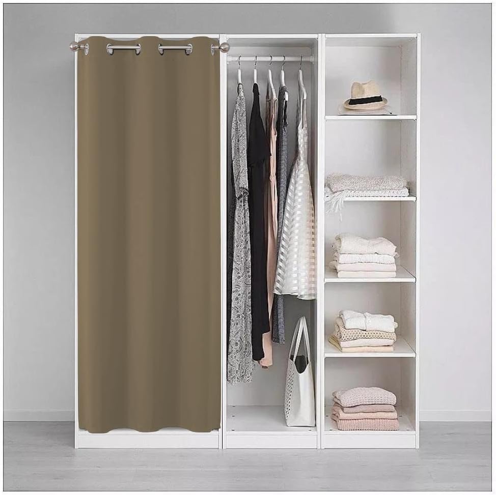 Joydeco Blackout Curtains sliding glass door curtains, patio sliding door living room extra wide curtains, room partition curtains.