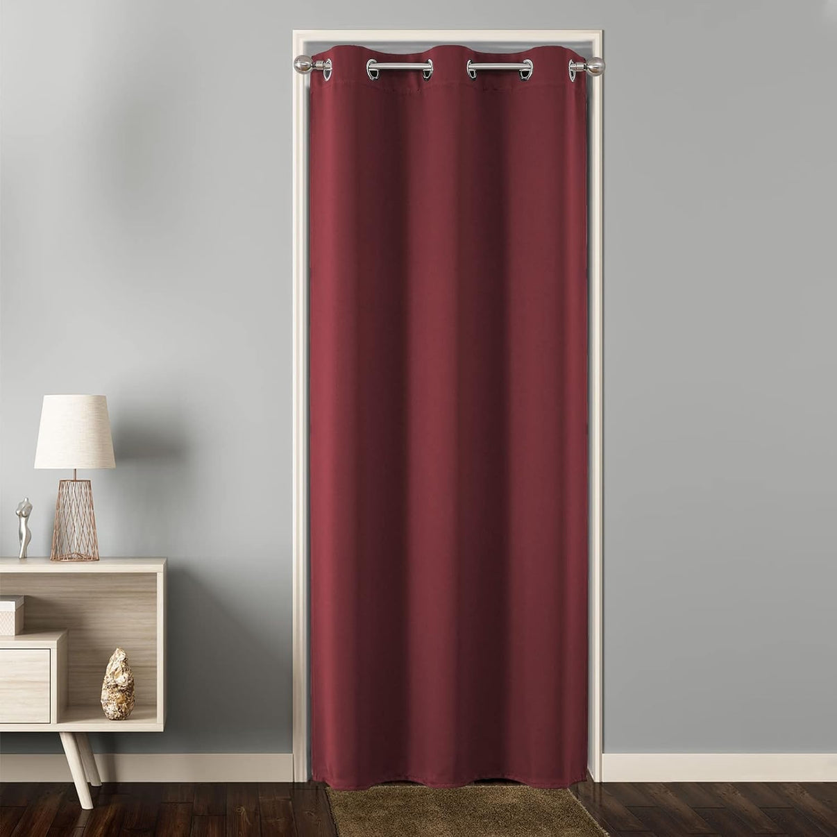 Joydeco Blackout Curtains sliding glass door curtains, patio sliding door living room extra wide curtains, room partition curtains.