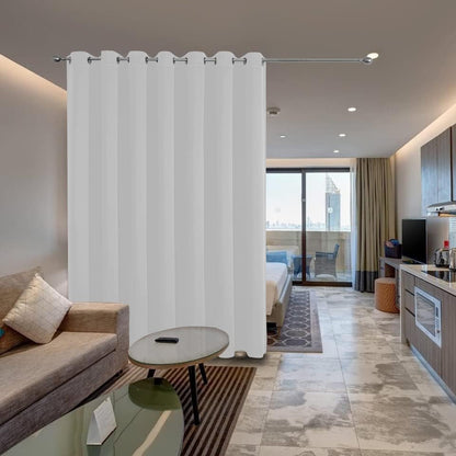 Joydeco Blackout Curtains sliding glass door curtains, patio sliding door living room extra wide curtains, room partition curtains.