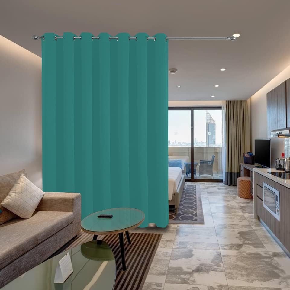 Joydeco Blackout Curtains sliding glass door curtains, patio sliding door living room extra wide curtains, room partition curtains.