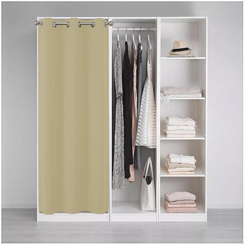 Joydeco Blackout Curtains sliding glass door curtains, patio sliding door living room extra wide curtains, room partition curtains.