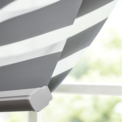 Parker Light Filtering No-Drill Dual Layer Zebra Shade