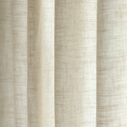 Rowan Light Filtering Linen Curtain