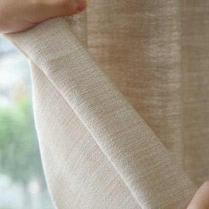 Braden Cotton Linen Light Filtering Curtain