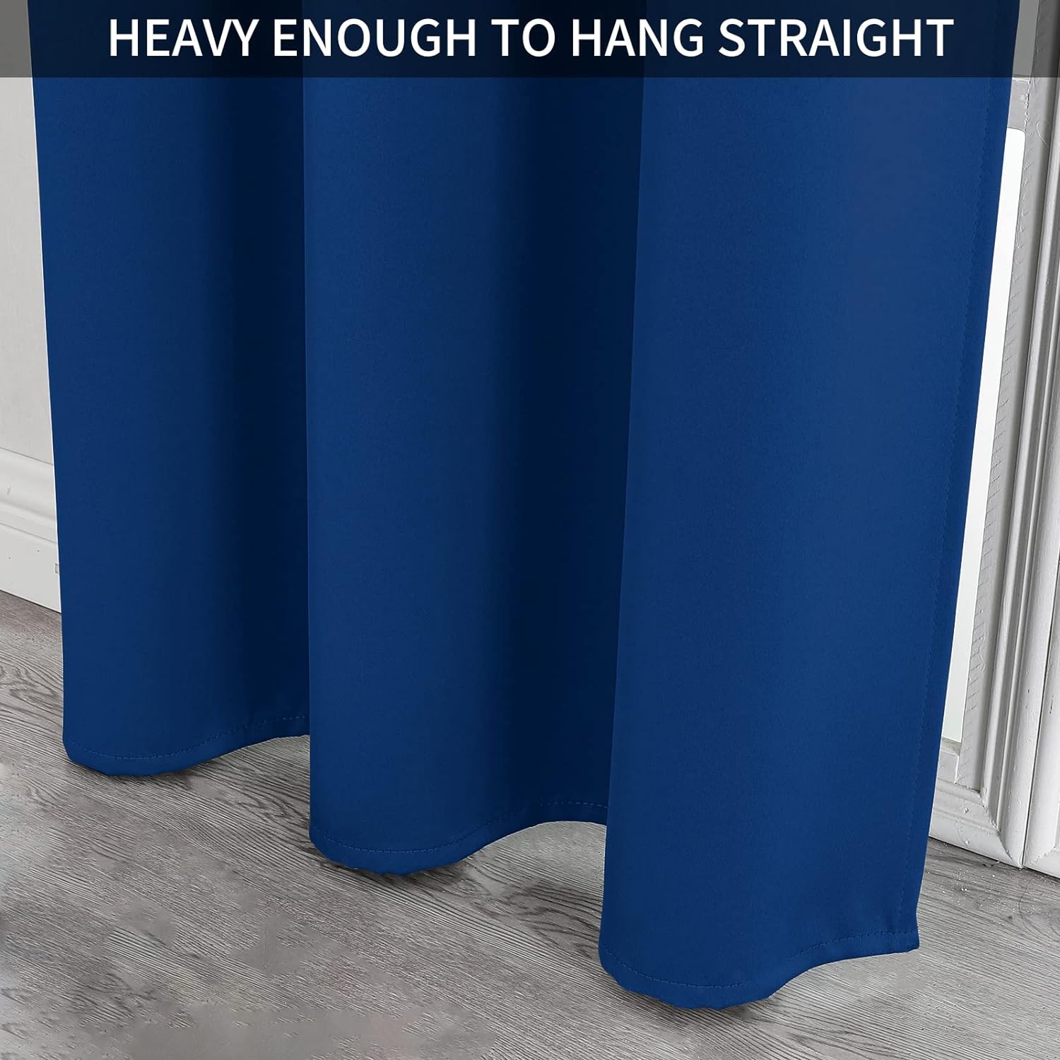 Joydeco Blackout Curtains sliding glass door curtains, patio sliding door living room extra wide curtains, room partition curtains.