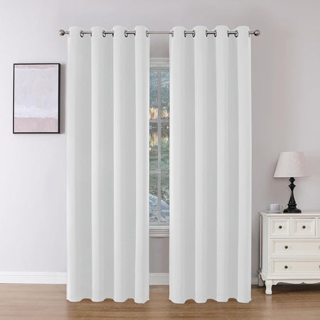 Joydeco Blackout Curtains 2 Panels Set, featuring thermal insulated long curtains