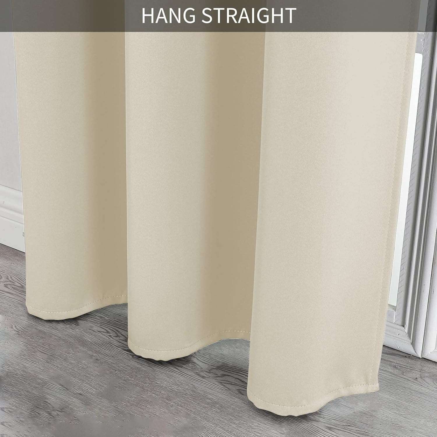 Joydeco Blackout Curtains sliding glass door curtains, patio sliding door living room extra wide curtains, room partition curtains.