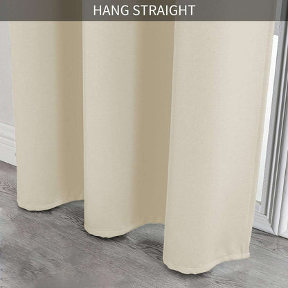 Joydeco Blackout Curtains sliding glass door curtains, patio sliding door living room extra wide curtains, room partition curtains.