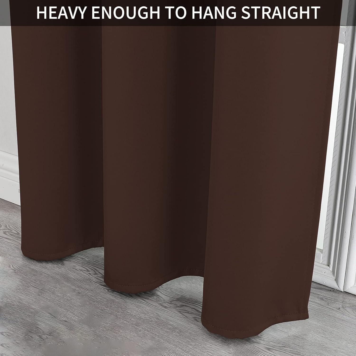 Joydeco Blackout Curtains sliding glass door curtains, patio sliding door living room extra wide curtains, room partition curtains.