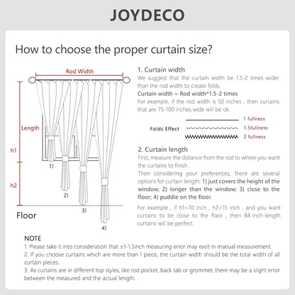 Joydeco Blackout Curtains for Bedroom - 90 Inch Long 100% Light Blocking 2 Panels Light Beige Drapes, Thermal Insulated Room Darkening Curtains, Linen Textured for Living Room, Rod Pocket & Back Tabs