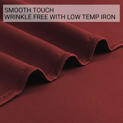 Joydeco Blackout Curtains sliding glass door curtains, patio sliding door living room extra wide curtains, room partition curtains.