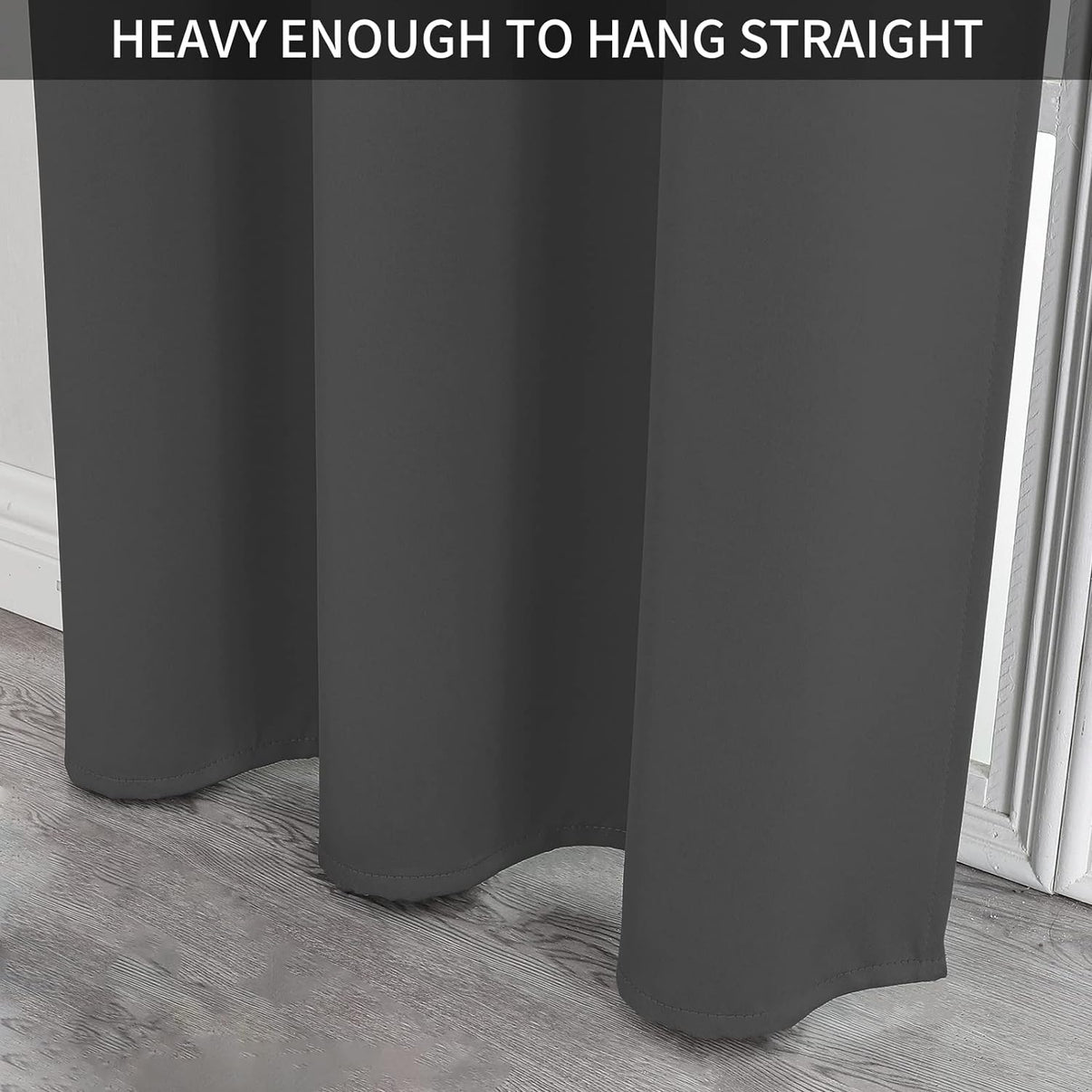 Joydeco Blackout Curtains sliding glass door curtains, patio sliding door living room extra wide curtains, room partition curtains.