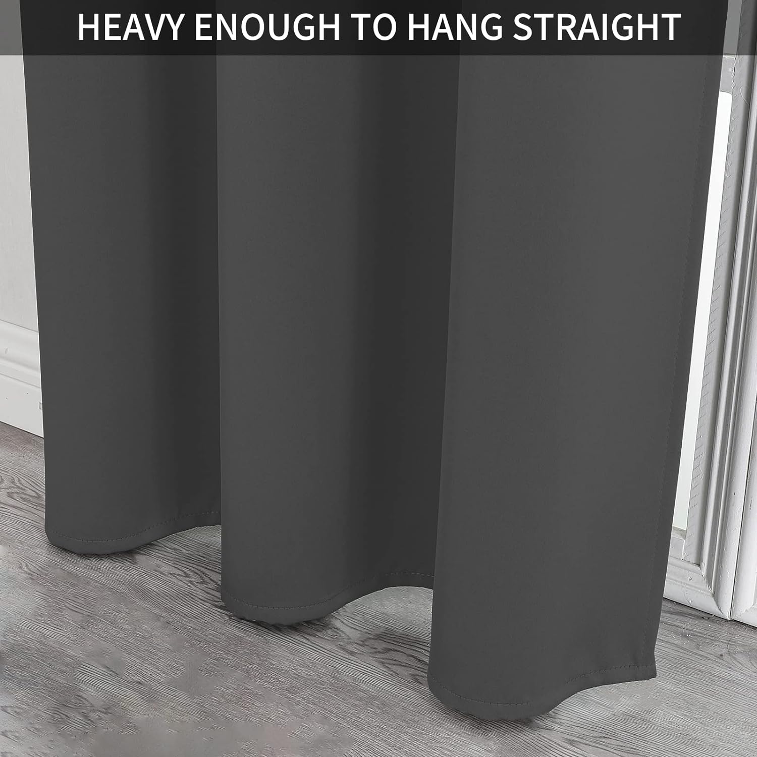 Joydeco Blackout Curtains sliding glass door curtains, patio sliding door living room extra wide curtains, room partition curtains.