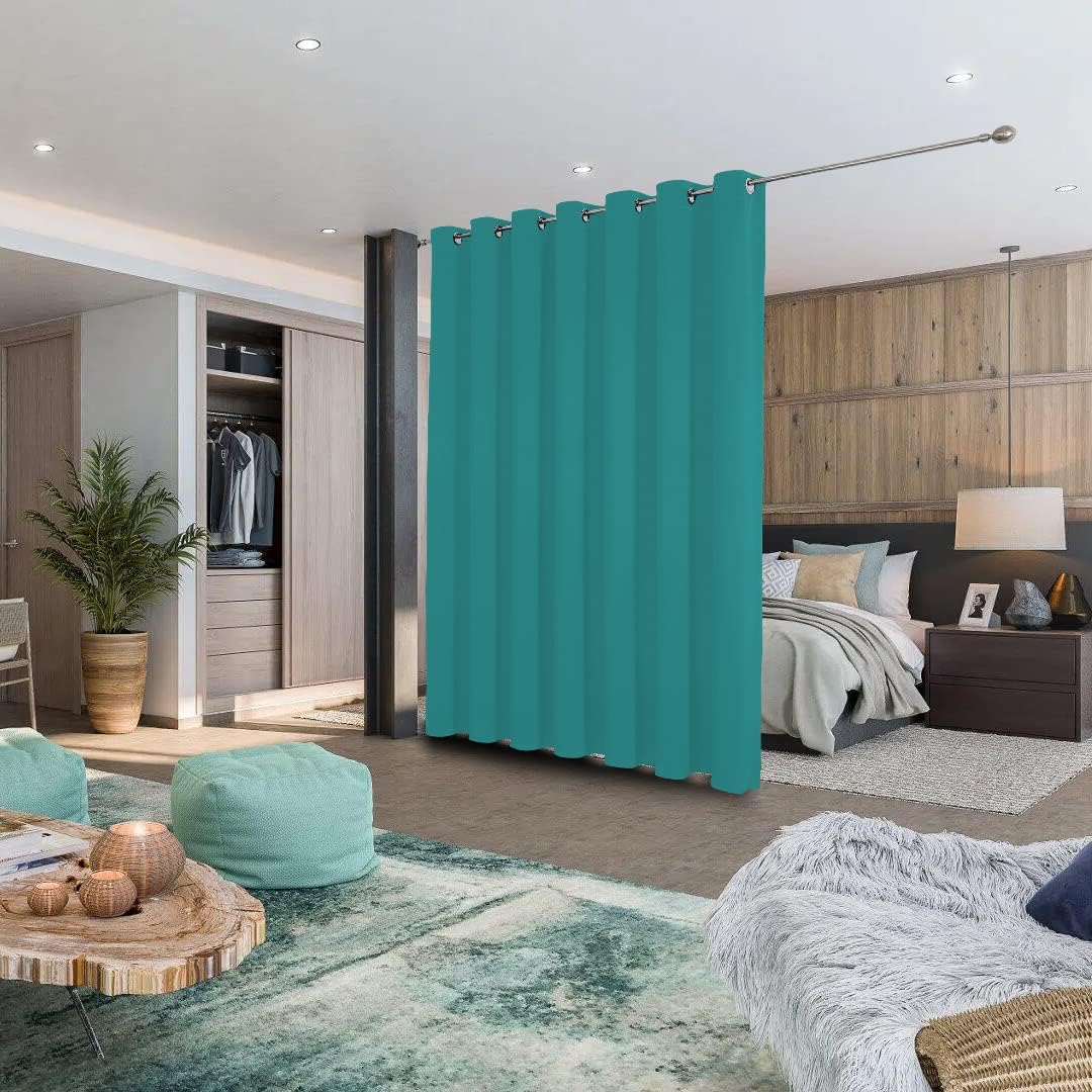 Joydeco Blackout Curtains sliding glass door curtains, patio sliding door living room extra wide curtains, room partition curtains.