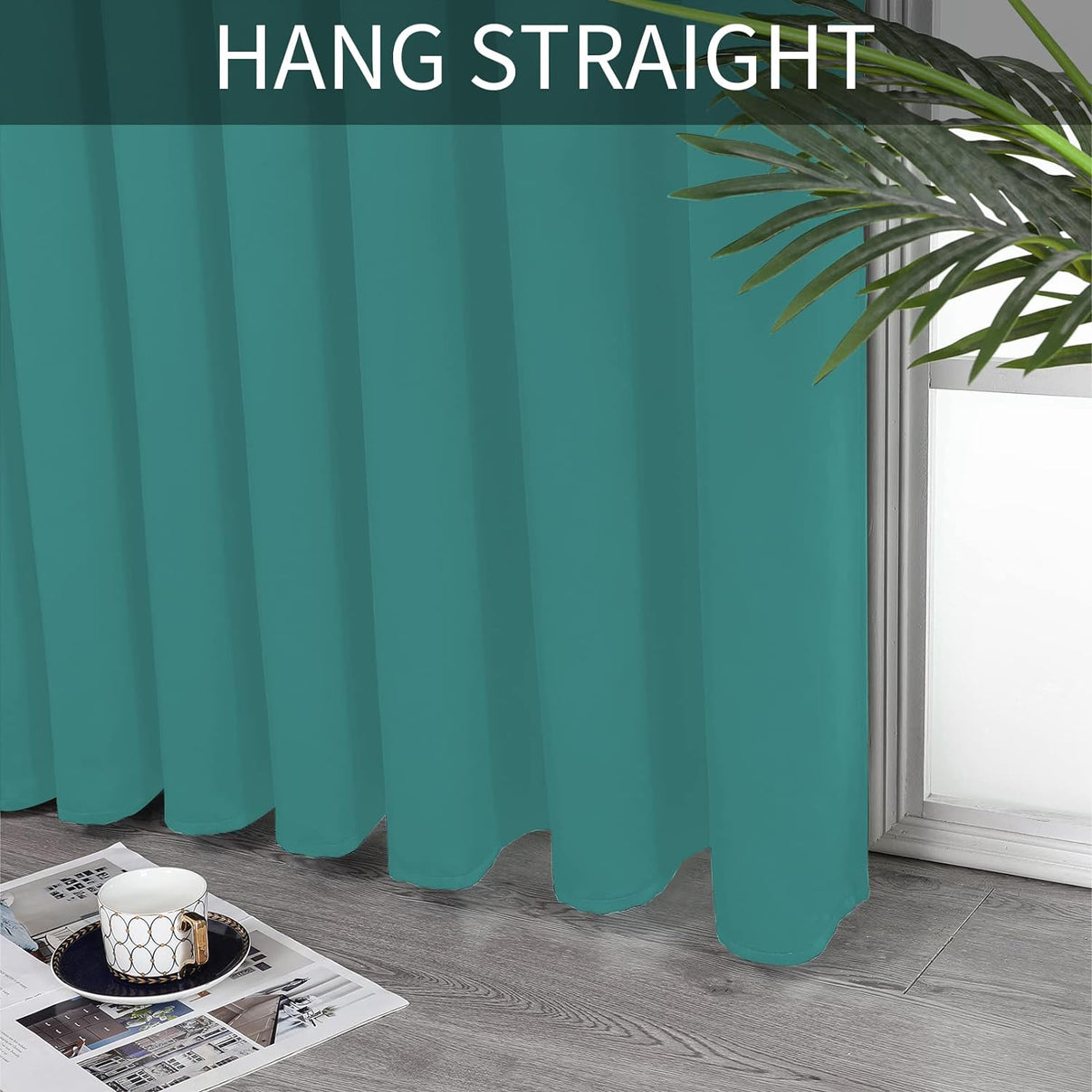 Joydeco Blackout Curtains sliding glass door curtains, patio sliding door living room extra wide curtains, room partition curtains.