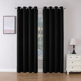 Joydeco Blackout Curtains  2 Panels Set, featuring thermal insulated long curtains