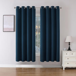 Joydeco Blackout Curtains  2 Panels Set, featuring thermal insulated long curtains - Joydeco