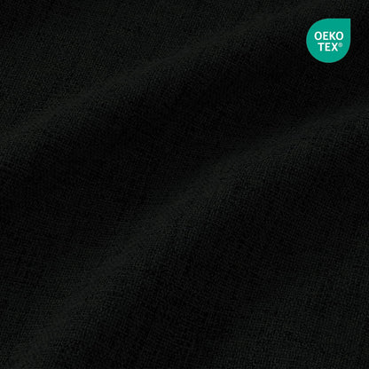 Joydeco 100% Blackout Curtains Faux Linen Curtains for Living Room