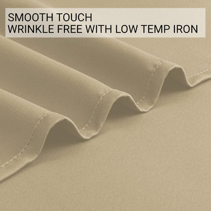 Joydeco Blackout Curtains sliding glass door curtains, patio sliding door living room extra wide curtains, room partition curtains.