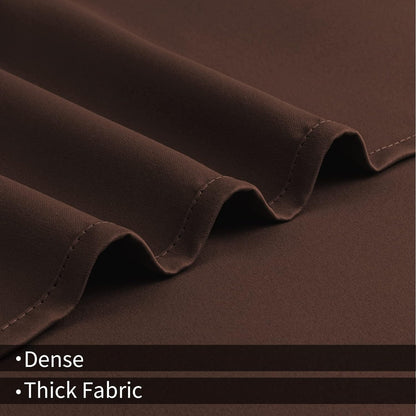 Joydeco Blackout Curtains sliding glass door curtains, patio sliding door living room extra wide curtains, room partition curtains.