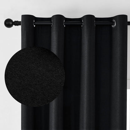 Joydeco Blackout Curtains 2 Panels Set, featuring thermal insulated long curtains