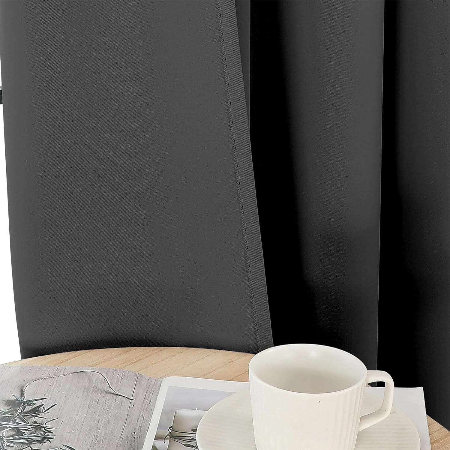 Joydeco Blackout Curtains  2 Panels Set, featuring thermal insulated long curtains - Joydeco