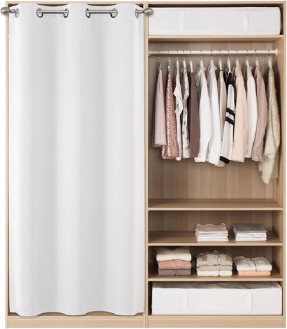 Joydeco Blackout Curtains sliding glass door curtains, patio sliding door living room extra wide curtains, room partition curtains.